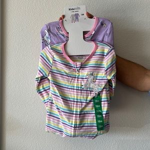 2-pack unicorn sleeper set